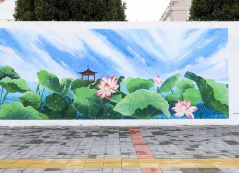 明光墙绘施工材料制作工艺说明