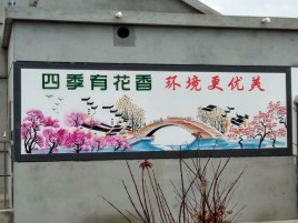 明光墙绘的特点和形势