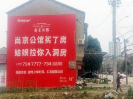 明光墙体广告在乡镇、农村市场的媒体优势