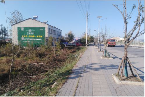 明光书山南院墙体广告