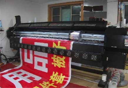 明光喷绘广告分辨率是多少？