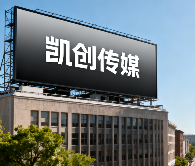 明光户外广告牌的设计与制作