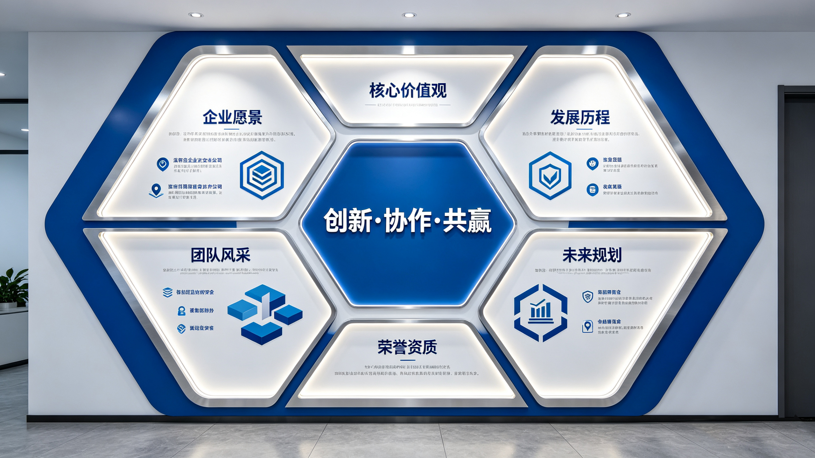 明光企业文化墙六边形避坑指南（新手常犯5个错误）